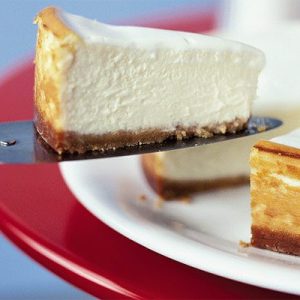 New York Vanilla Cheesecake
